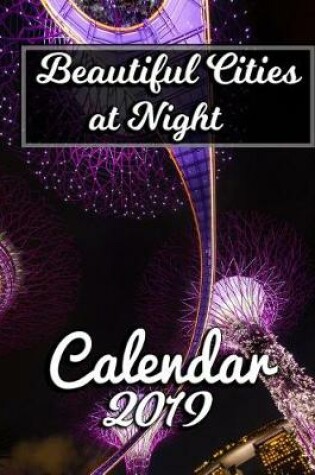 Cover of Beautiful Cities at Night Calendar 2019