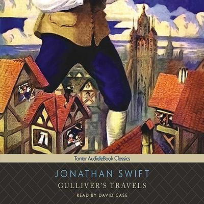 Book cover for Gulliver's Travels, with eBook