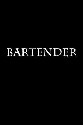 Book cover for Bartender