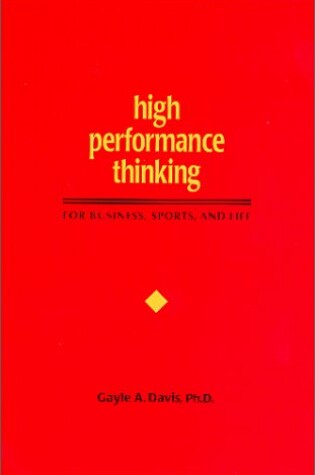 Cover of High Performance Thinking