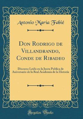 Book cover for Don Rodrigo de Villandrando, Conde de Ribadeo