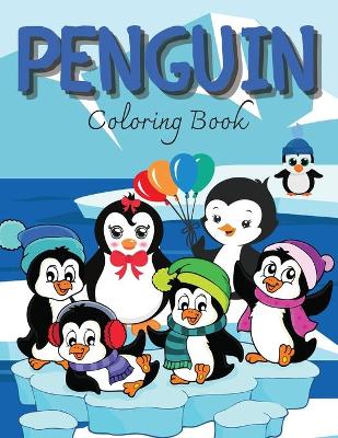 Book cover for Penguin Coloring book