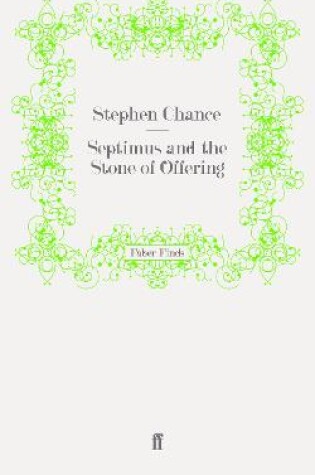 Cover of Septimus and the Stone of Offering