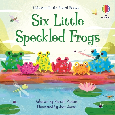 Book cover for Six Little Speckled Frogs