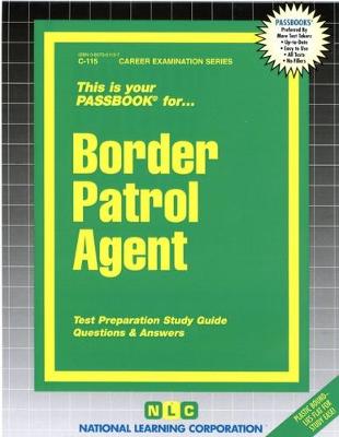 Book cover for Border Patrol Agent