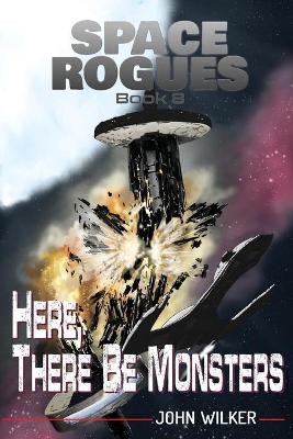 Book cover for Here, There Be Monsters