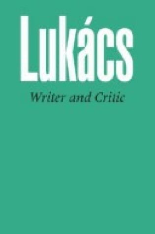 Cover of Writer and Critic