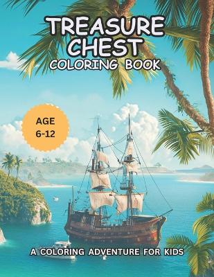 Book cover for Treasure Chest Coloring Book