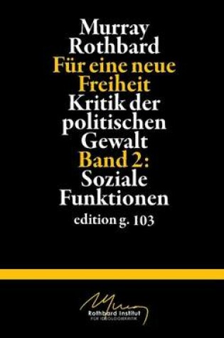 Cover of Fur eine neue Freiheit 2