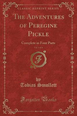 Book cover for The Adventures of Peregine Pickle, Vol. 1 of 4