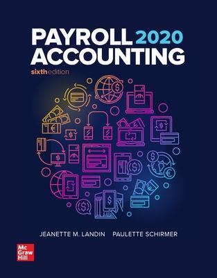 Book cover for Payroll Accounting 2020