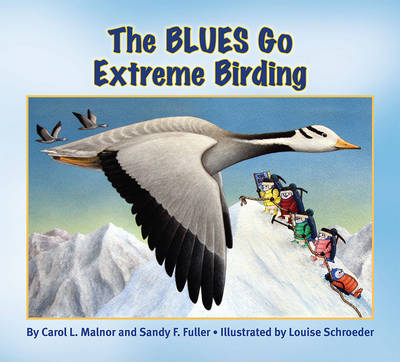 Book cover for The Blues Go Extreme Birding