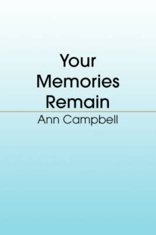 Cover of Your Memories Remain