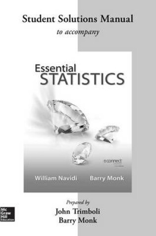 Cover of Essential Statistics, Student Solutions Manual