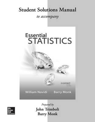 Book cover for Essential Statistics, Student Solutions Manual