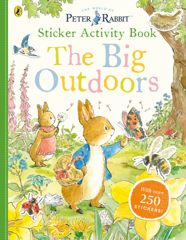 Book cover for Peter Rabbit The Big Outdoors Sticker Activity Book