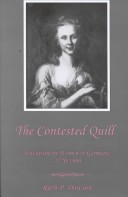 Book cover for The Contested Quill