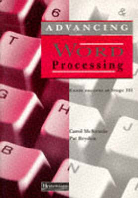 Cover of Advancing Word Processing