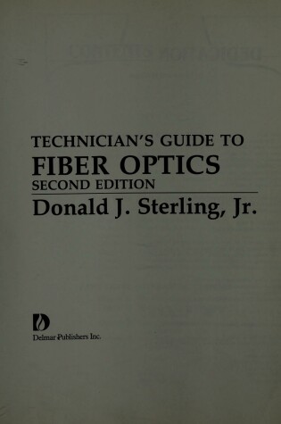 Cover of Technician's Guide to Fiber Optics