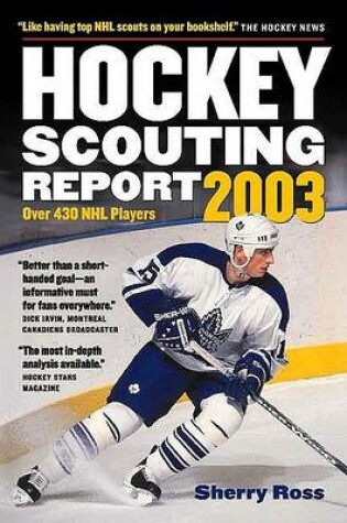Cover of Hockey Scouting Report 2003