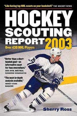 Book cover for Hockey Scouting Report 2003