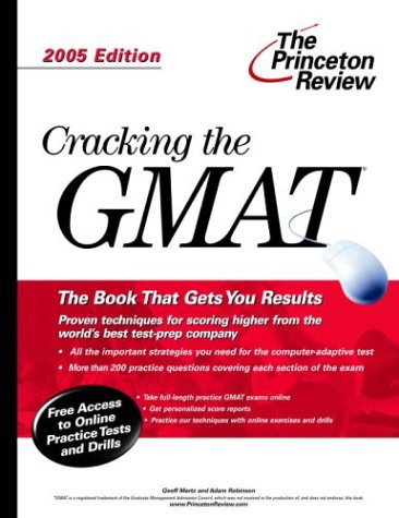 Cover of Cracking the GMAT 2005