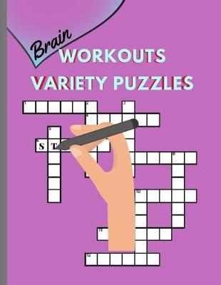 Book cover for Brain Workouts Variety Puzzles