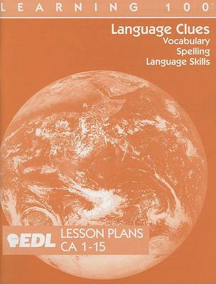 Book cover for Language Clues Lesson Plans, CA 1-15