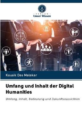 Book cover for Umfang und Inhalt der Digital Humanities