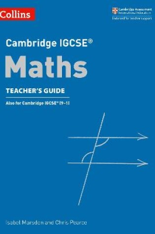 Cover of Cambridge IGCSE (TM) Maths Teacher's Guide