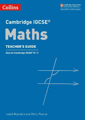 Book cover for Cambridge IGCSE (TM) Maths Teacher's Guide