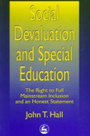 Cover of Social Devaluation and Special Education
