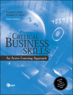Book cover for Critical Business Skills: an Active Learning Approach