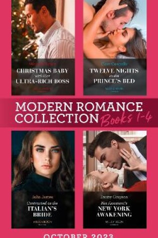 Cover of Modern Romance October 2023 Books 1-4