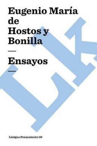 Cover of Ensayos. Antología