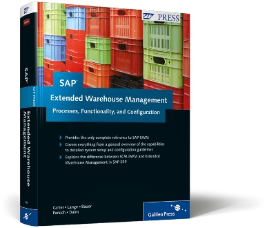 Book cover for SAP Extended Warehouse Management: Processes, Functionality, and Configuration