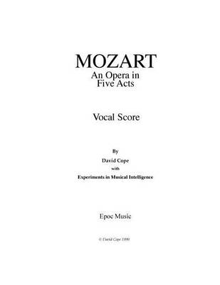 Book cover for Mozart (opera vocal score)