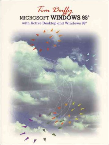 Book cover for Microsoft Windows 95 with Active Desktop and Windows 98 Preview 2