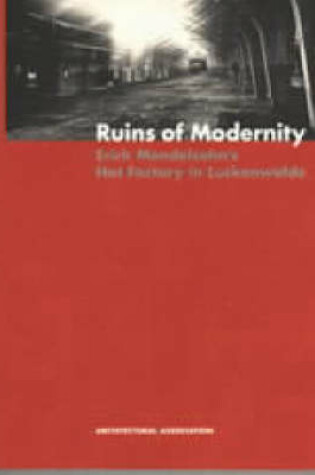 Cover of Ruins of Modernity - Erich Mendelsohn's Hat Factory in Luckenwalde