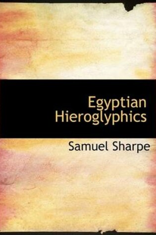 Cover of Egyptian Hieroglyphics