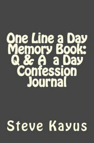 Cover of One Line a Day Memory Book