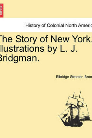 Cover of The Story of New York. Illustrations by L. J. Bridgman.