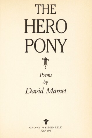 Cover of The Hero Pony