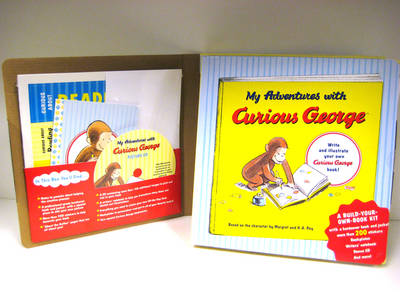 Book cover for My Adventures With Curious George: a Build-your-own-book Kit