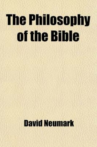 Cover of The Philosophy of the Bible