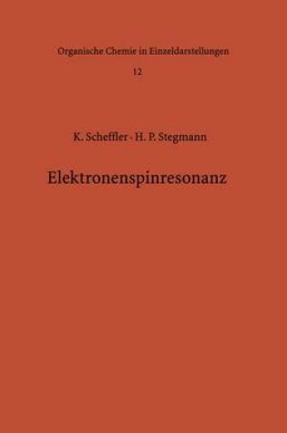 Cover of Elektronenspinresonanz