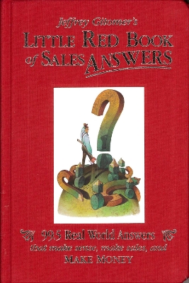 Book cover for Jeffrey Gitomer's Little Red Book of Sales Answers