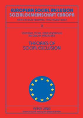 Book cover for Theories of Social Exclusion Teorias De Exclusao Social