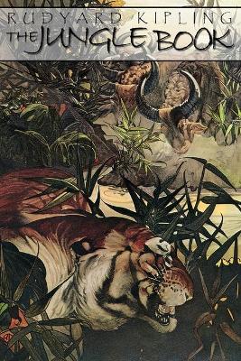 Book cover for The Jungle Book by Rudyard Kipling