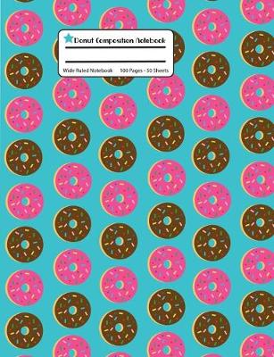 Book cover for Donut Composition Notebook